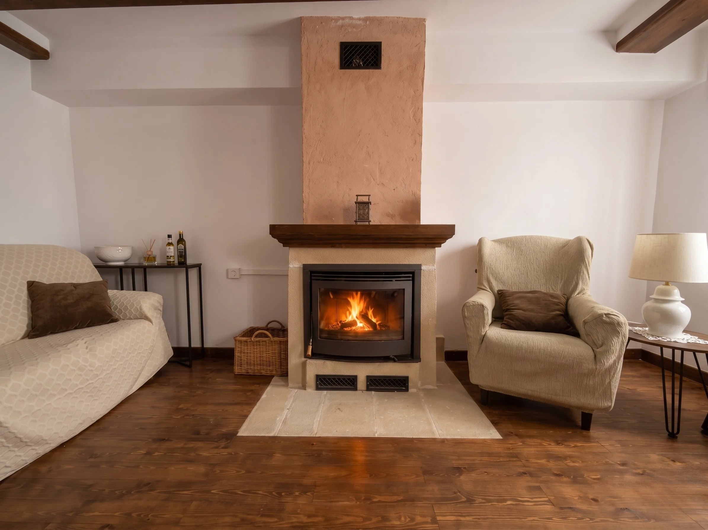 Chimenea interior La casita de Carmen