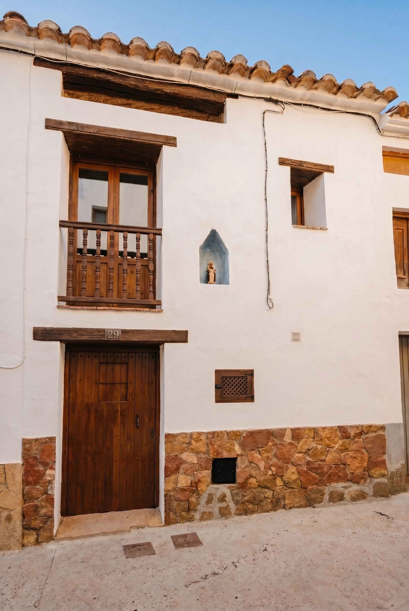 Fachada exterior La casita de Carmen, San Vicente de Piedrahita