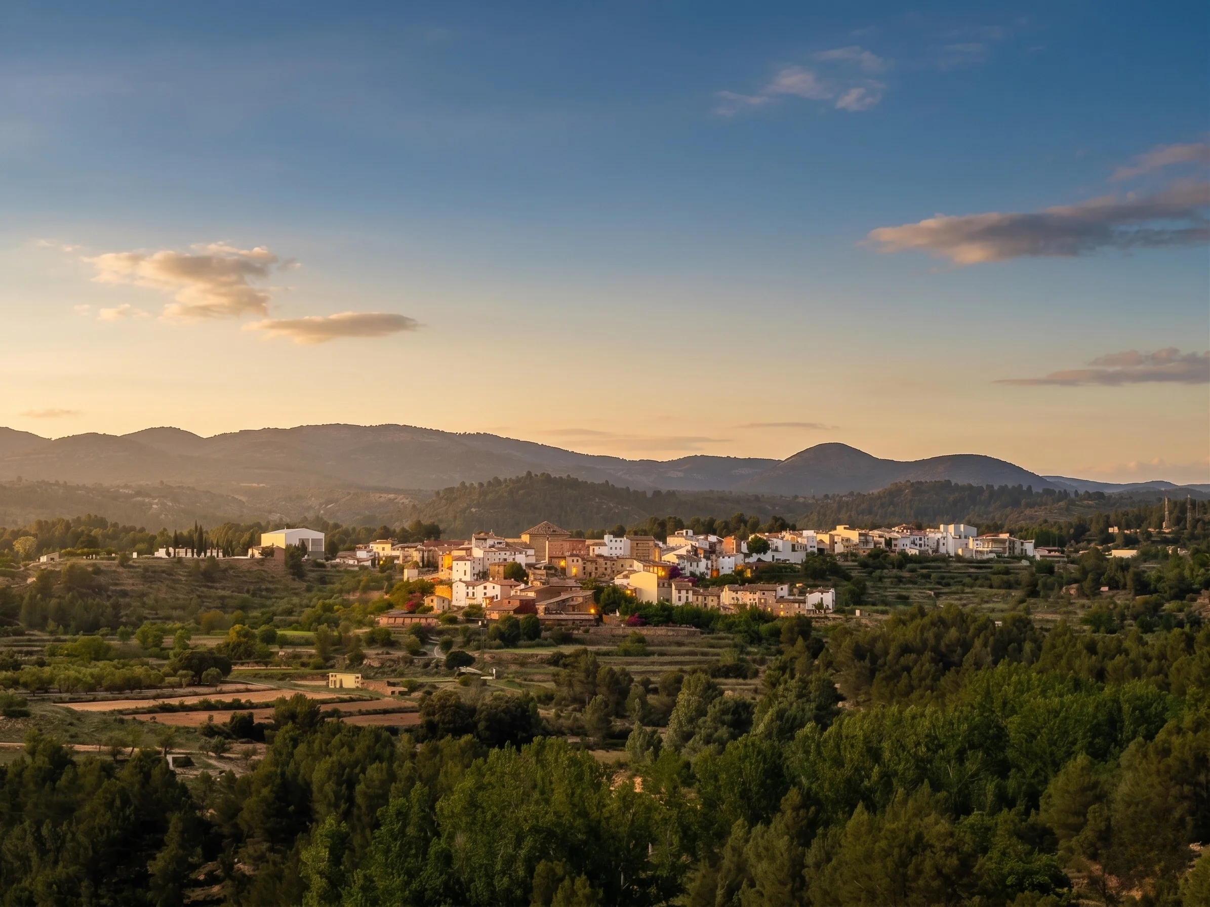 Atardecer en San Vicente de Piedrahita, Castellón